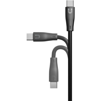 Кабель Uzay UZ-12CC-C1809-9-BK USB Type-C (m)-USB Type-C (m) 1.2м черный коробка (упак.:1шт) -1