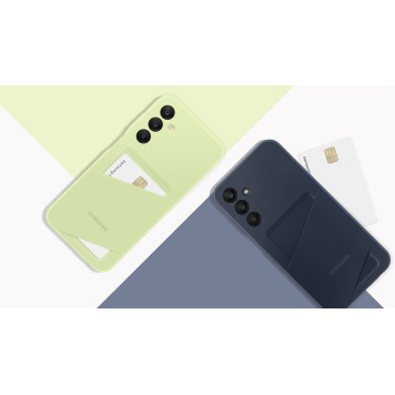 Чехол (клип-кейс) Samsung для Samsung Galaxy A25 Card Slot Case A25 лайм (EF-OA256TMEGRU) -1