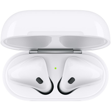 Гарнитура вкладыши Apple AirPods 2 A2032,A2031,A1602 белый беспроводные bluetooth в ушной раковине (MV7N2ZM/A) -3