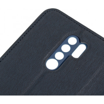 Чехол (флип-кейс) DF для Xiaomi Redmi 9 xiFlip-62 синий (DF XIFLIP-62 (BLUE)) -5