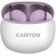 Гарнитура вкладыши Canyon TWS-5 фиолетовый беспроводные bluetooth в ушной раковине (CNS-TWS5PU) 