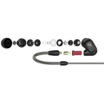 Наушники вкладыши Sennheiser IE 300 1.25м черный проводные крепление за ухом (509104) -4