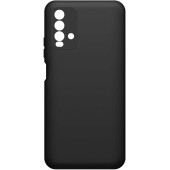 Чехол (клип-кейс) BoraSCO для Xiaomi Redmi 9t Silicone Case черный (39914)