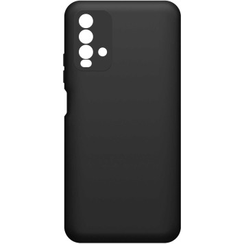 Чехол (клип-кейс) BoraSCO для Xiaomi Redmi 9t Silicone Case черный (39914) 