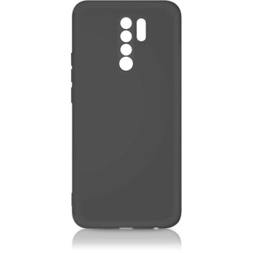Чехол (клип-кейс) DF для Xiaomi Redmi 9 xiOriginal-12 черный (DF XIORIGINAL-12 (BLACK)) 