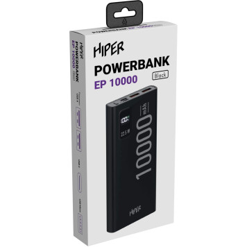 Мобильный аккумулятор Hiper EP 10000 10000mAh 3A QC PD 2xUSB белый (EP 10000 WHITE) -1