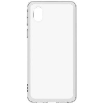 Чехол (клип-кейс) Samsung для Samsung Galaxy A01 Core Soft Clear Cover прозрачный (EF-OA013TTEGRU) -1