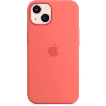 Чехол (клип-кейс) Apple для Apple iPhone 13 mini Silicone Case with MagSafe розовый помело (MM1V3ZE/A) -3
