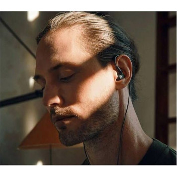 Наушники вкладыши Sennheiser IE 300 1.25м черный проводные крепление за ухом (509104) -6