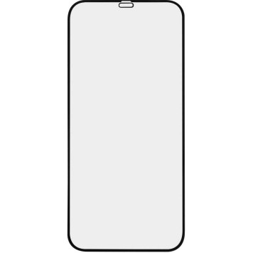 Защитное стекло для экрана Redline черный для Apple iPhone 12 Pro Max антиблик. 1шт. (УТ000021879) -2