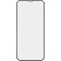 Защитное стекло для экрана Redline черный для Apple iPhone 12 Pro Max антиблик. 1шт. (УТ000021879) 