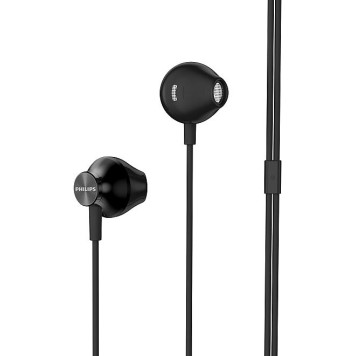 Наушники вкладыши Philips TAUE100BK/00 1.2м черный проводные в ушной раковине -1