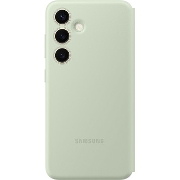 Чехол (флип-кейс) Samsung для Samsung Galaxy S24 Smart View Wallet Case S24 светло-зеленый (EF-ZS921CGEGRU) -4