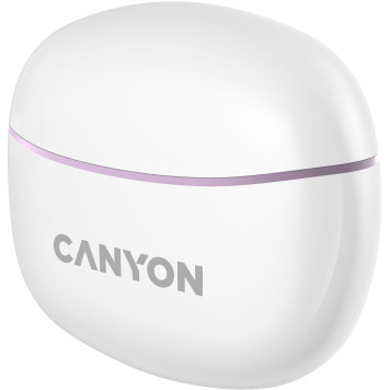 Гарнитура вкладыши Canyon TWS-5 фиолетовый беспроводные bluetooth в ушной раковине (CNS-TWS5PU) -3