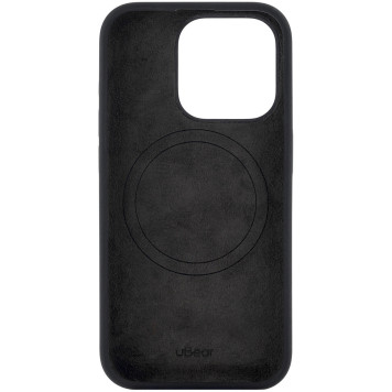 Чехол (клип-кейс) uBear для Apple iPhone 15 Pro Touch Mag Case with MagSafe черный (CS263BL61PTH-I23M) -2
