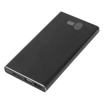 Мобильный аккумулятор Cactus CS-PBFSJT-10000 Li-Pol 10000mAh 2.1A+2.1A черный 2xUSB материал алюминий -2