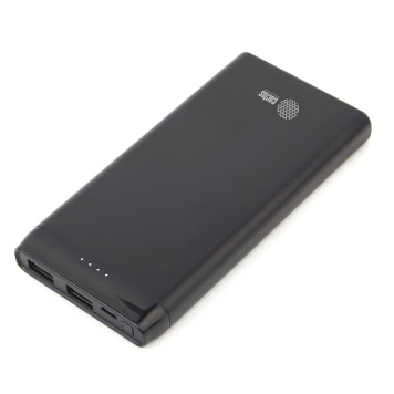 Мобильный аккумулятор Cactus CS-PBFSFT-10000 Li-Pol 10000mAh 2.1A+2.1A черный 2xUSB материал пластик -1