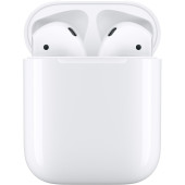 Гарнитура вкладыши Apple AirPods 2 A2032,A2031,A1602 белый беспроводные bluetooth в ушной раковине (MV7N2ZM/A)