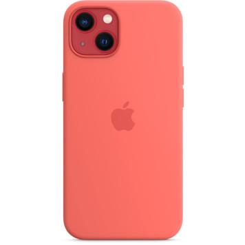 Чехол (клип-кейс) Apple для Apple iPhone 13 mini Silicone Case with MagSafe розовый помело (MM1V3ZE/A) -4