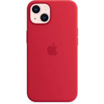Чехол (клип-кейс) Apple для Apple iPhone 13 mini Silicone Case with MagSafe красный (MM233ZE/A) -3