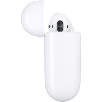 Гарнитура вкладыши Apple AirPods 2 A2032,A2031,A1602 белый беспроводные bluetooth в ушной раковине (MV7N2ZM/A) -2