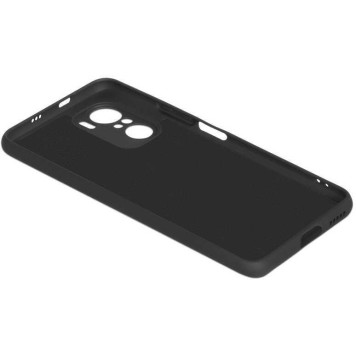 Чехол (клип-кейс) DF для Xiaomi Poco F3 poOriginal-04 черный (DF POORIGINAL-04 (BLACK)) -2