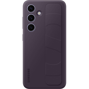 Чехол (клип-кейс) Samsung для Samsung Galaxy S24 Standing Grip Case S24 темно-фиолетовый (EF-GS921CEEGRU) 