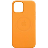 Чехол (клип-кейс) Apple для Apple iPhone 12 mini Leather Case with MagSafe золотой апельсин (MHK63ZE/A)