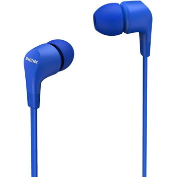 Гарнитура вкладыши Philips TAE1105BL/00 1.2м синий проводные в ушной раковине -1