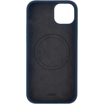 Чехол (клип-кейс) uBear для Apple iPhone 15 Plus Touch Mag Case with MagSafe темно-синий (CS271DB67TH-I23M) -2