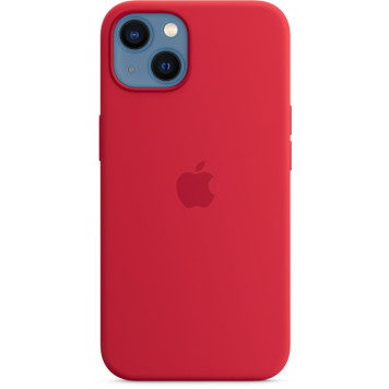 Чехол (клип-кейс) Apple для Apple iPhone 13 mini Silicone Case with MagSafe красный (MM233ZE/A) -2