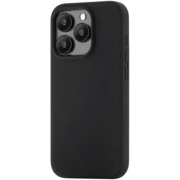 Чехол (клип-кейс) uBear для Apple iPhone 15 Pro Touch Mag Case with MagSafe черный (CS263BL61PTH-I23M) 