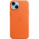 Чехол (клип-кейс) Apple для Apple iPhone 14 Leather Case with MagSafe A2906 оранжевый (MPP83ZM/A) 
