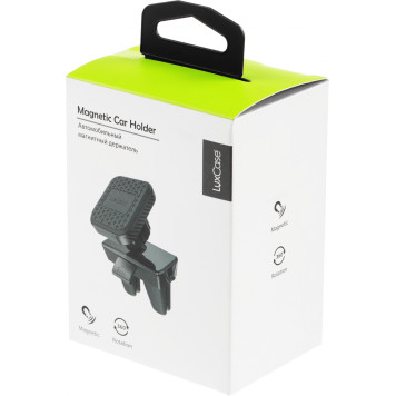 Держатель LuxCase магнитный черный для для смартфонов и навигаторов (98801) 