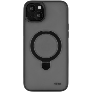 Чехол (клип-кейс) uBear для Apple iPhone 15 Clip Mag Case with MagSafe черный (CS296BL61RG-I23M) -1