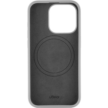 Чехол (клип-кейс) uBear для Apple iPhone 15 Pro Touch Mag Case with MagSafe серый (CS265MG61PTH-I23M) -2