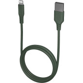 Кабель Vipe VPCBLMFIPVCGRN USB (m)-Lightning (m) 1.2м зеленый