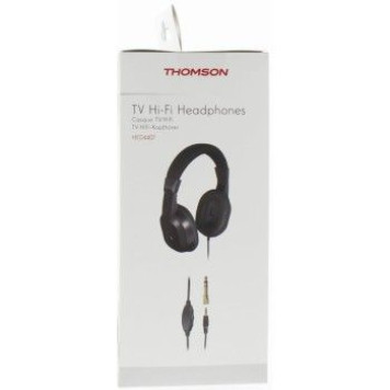 Наушники мониторные Thomson HED4407 TV Hi-Fi 8м черный проводные оголовье (00132469) -1