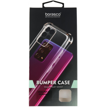 Чехол (клип-кейс) BoraSCO для Infinix Hot 30 Bumper Case прозрачный (72317) 