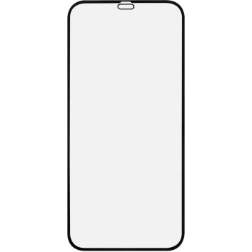 Защитное стекло для экрана Redline черный для Apple iPhone 12/12 Pro антиблик. 1шт. (УТ000021877) -1