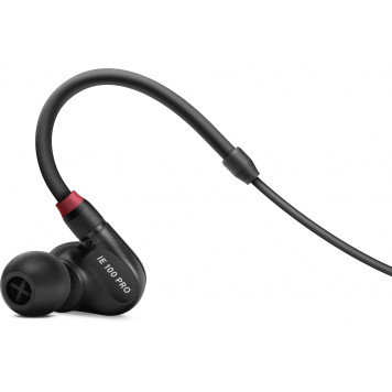 Наушники вкладыши Sennheiser IE 100 PRO 1.3м черный проводные в ушной раковине (508940) -11