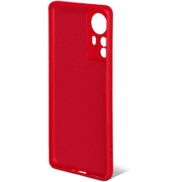 Чехол (клип-кейс) DF для Xiaomi 12 Pro xiOriginal-30 красный (XIORIGINAL-30 (RED)) -1