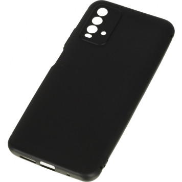 Чехол (клип-кейс) BoraSCO для Xiaomi Redmi 9t Silicone Case черный (39914) -2