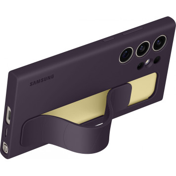 Чехол (клип-кейс) Samsung для Samsung Galaxy S24 Ultra Standing Grip Case S24 Ultra темно-фиолетовый (EF-GS928CEEGRU) -3
