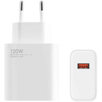 Сетевое зар./устр. Xiaomi 120W Charging Combo (Type-A) EU 6A (PD) USB универсальное белый (BHR6034EU) 