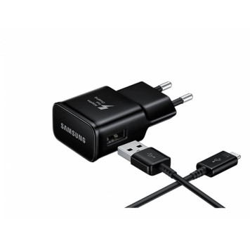 Сетевое зар./устр. Samsung EP-TA20EBECGRU 2A для Samsung кабель USB Type C черный -3