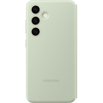 Чехол (флип-кейс) Samsung для Samsung Galaxy S24+ Smart View Wallet Case S24+ светло-зеленый (EF-ZS926CGEGRU) -1