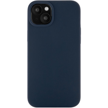 Чехол (клип-кейс) uBear для Apple iPhone 15 Plus Touch Mag Case with MagSafe темно-синий (CS271DB67TH-I23M) -1