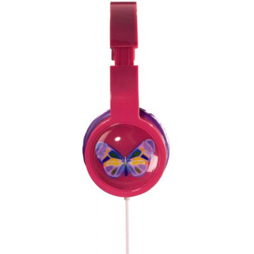 Наушники мониторные Hama Blink`n Kids 1.2м розовый проводные оголовье (00135664) -7