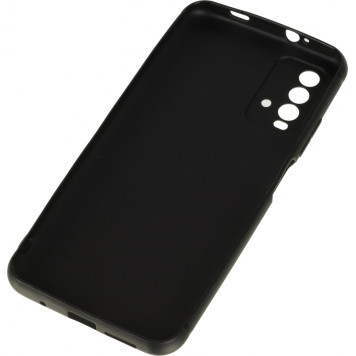 Чехол (клип-кейс) BoraSCO для Xiaomi Redmi 9t Silicone Case черный (39914) -3